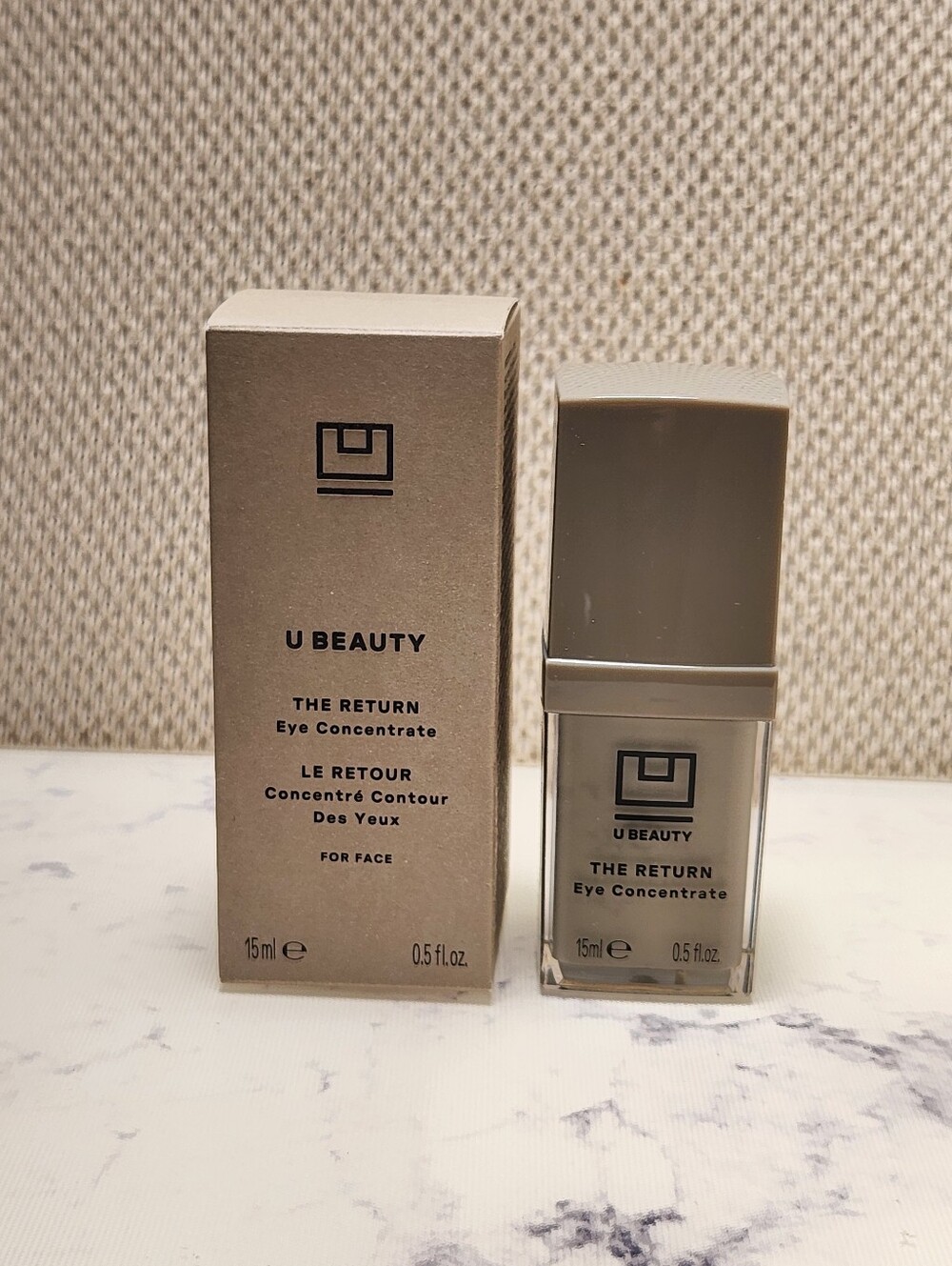 U Beauty The Return Eye Concentrate .5 Oz New In Box